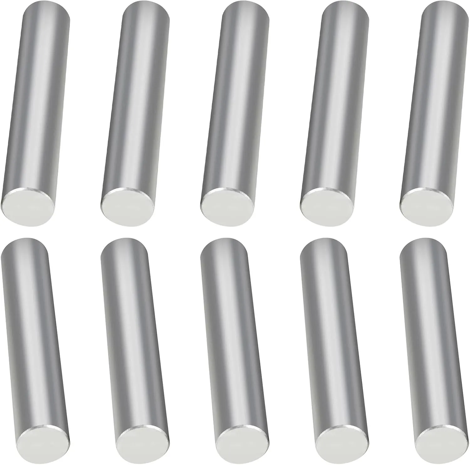 10-Pack 99% Pure Magnesium Fire Starter Rods (3.5x0.63 Inch) for Camping Survival & Outdoor Emergencies