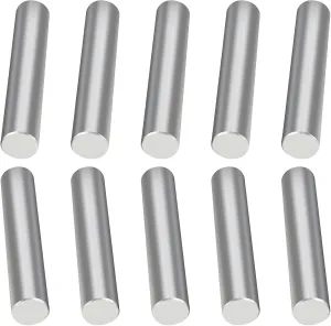 10-Pack 99% Pure Magnesium Fire Starter Rods (3.5x0.63 Inch) for Camping Survival & Outdoor Emergencies