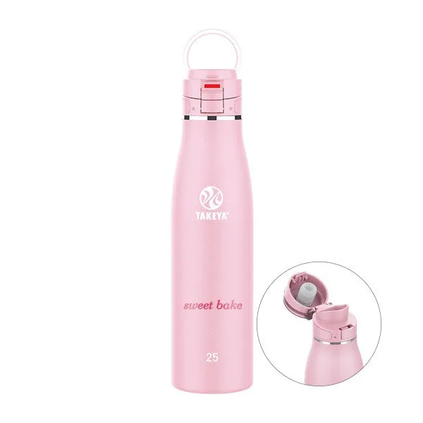 25 Oz. Takeya Traveler Bottle - Blush (Q441622)