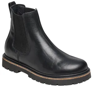 BIRKENSTOCK Highwood Mens Black Natural Leather Boot