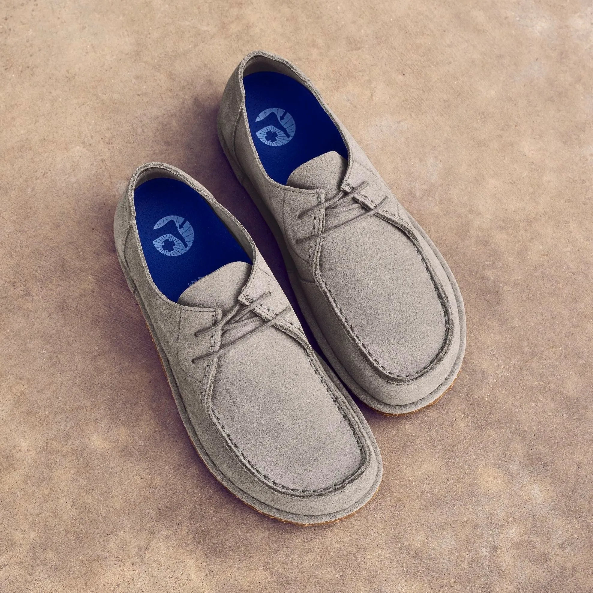 Birkenstock Men's Utti Lace whale gray suede