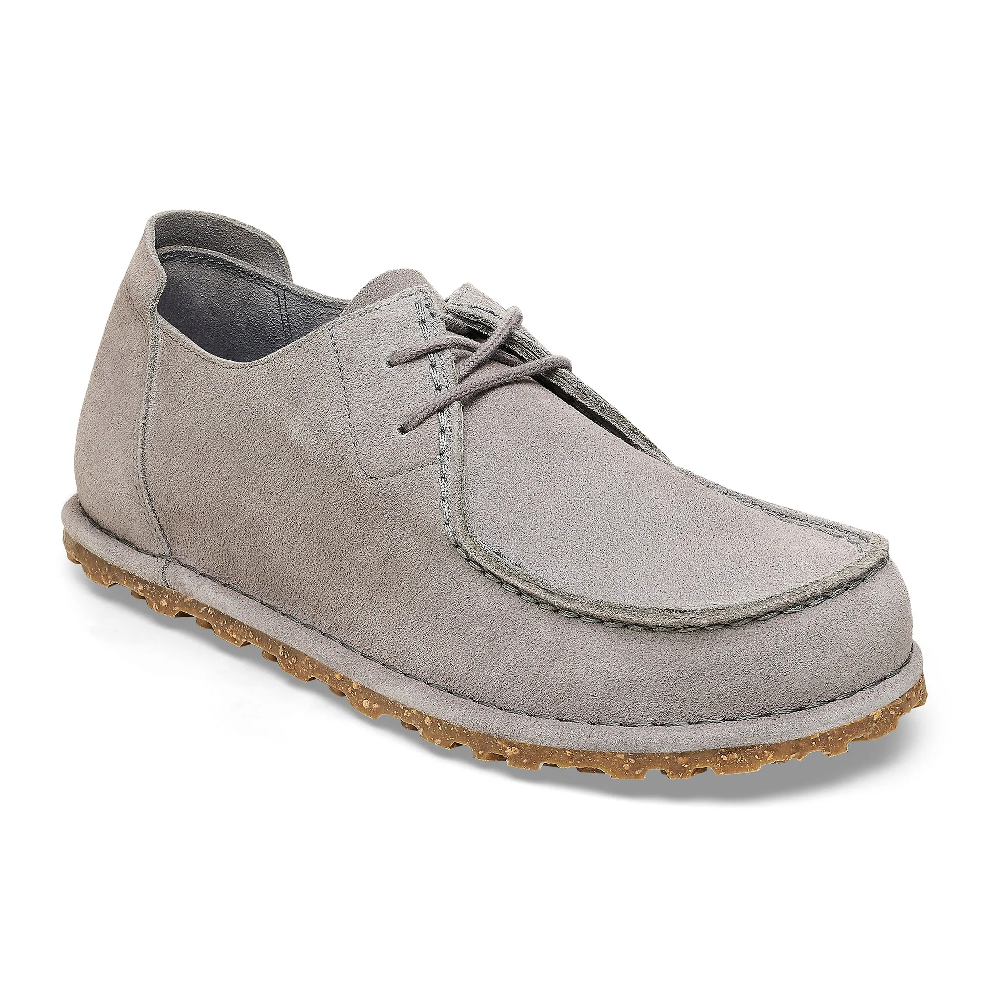 Birkenstock Men's Utti Lace whale gray suede