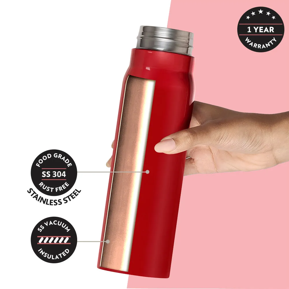 Bliss Bottle, Red, 500 ml - Personalise