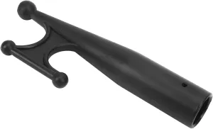 Boat Hook Attachment, Nylon Black Boat Docking Accessories Fit for Boat Kayak Raft Launching Mooring
