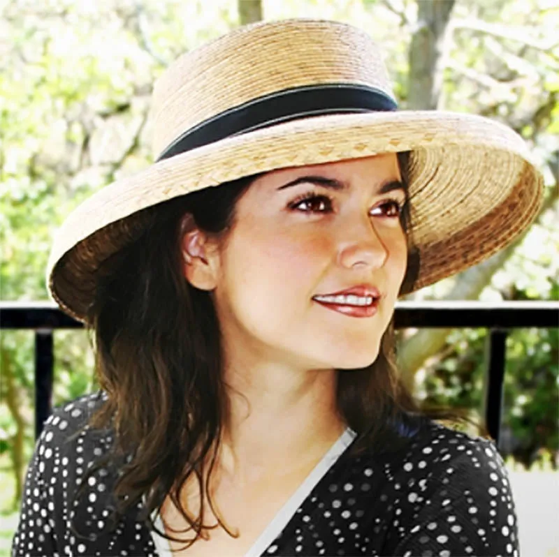 Brook Palm Leaf Tiffany Style Sun Hat - Tula Hats