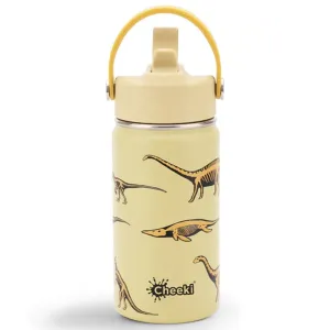 Cheeki Insulated Little Adventurer Kids Water Bottles 400ml - Dinosaur