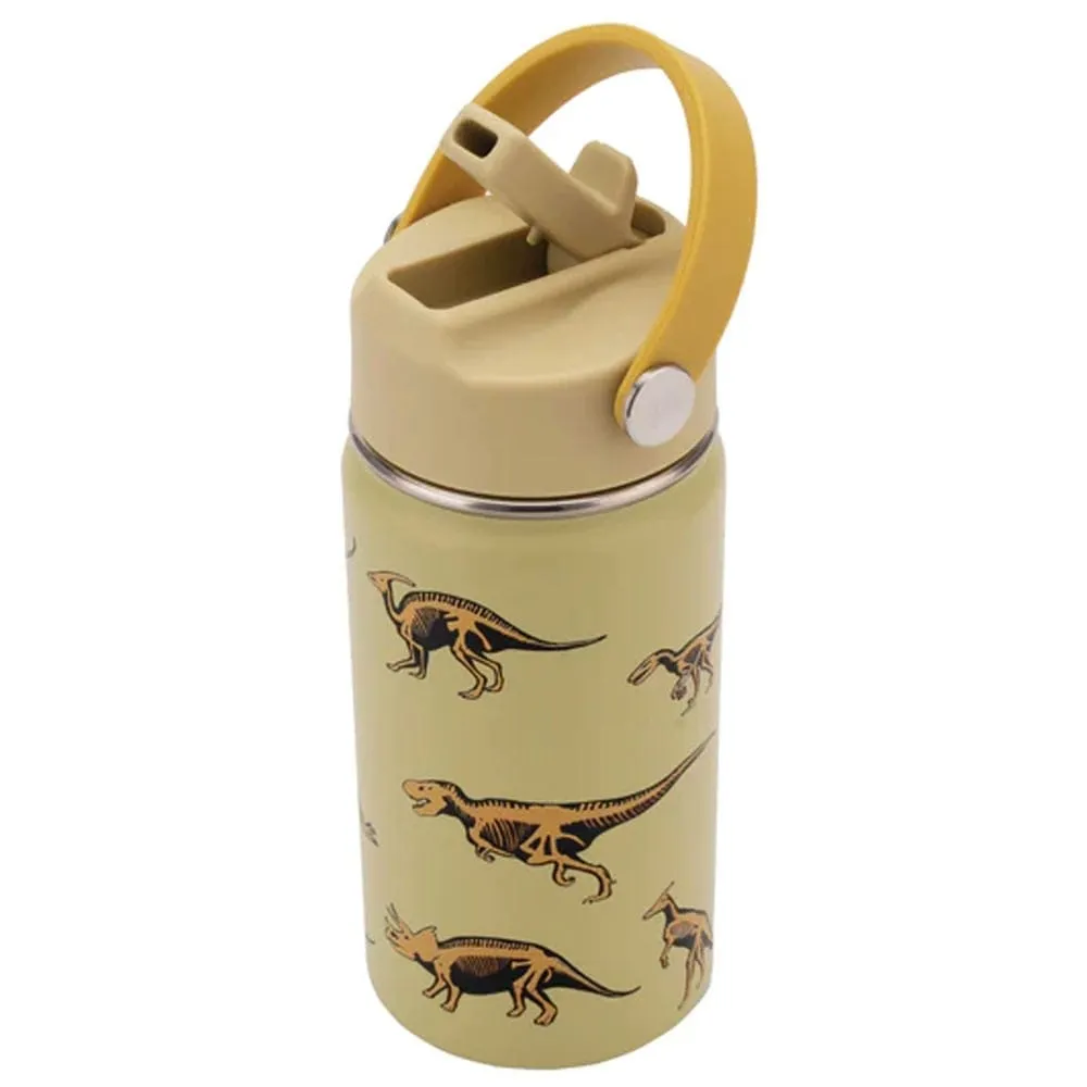Cheeki Insulated Little Adventurer Kids Water Bottles 400ml - Dinosaur