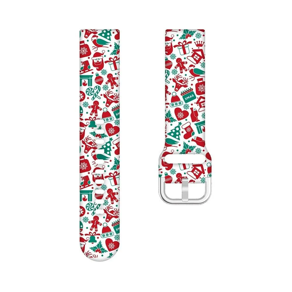 Christmas Watch Straps compatible with the Polar Grit X2 Pro