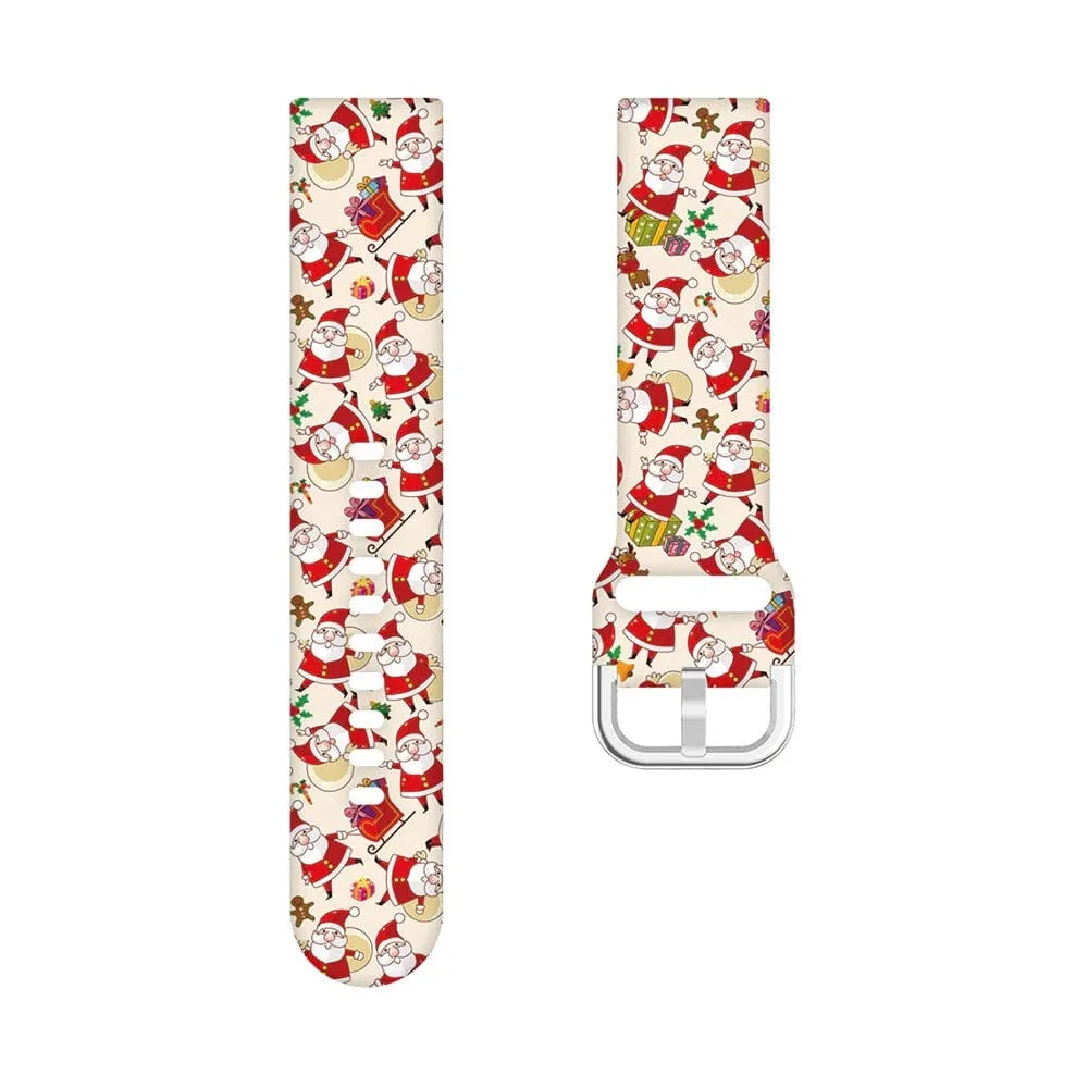 Christmas Watch Straps compatible with the Polar Grit X2 Pro