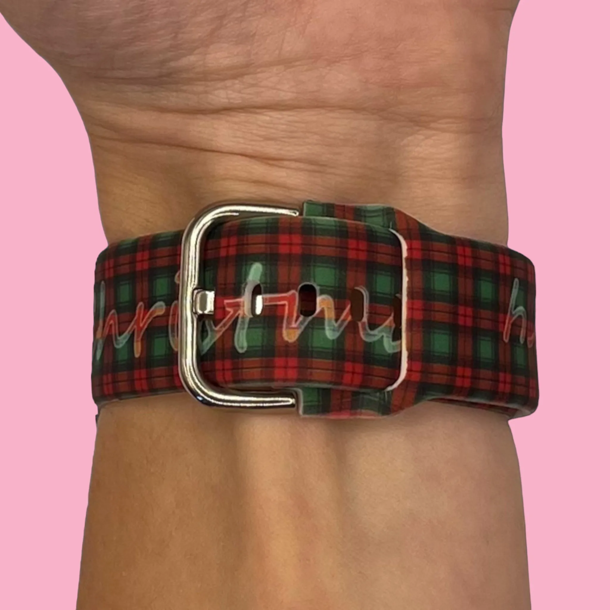 Christmas Watch Straps compatible with the Polar Grit X2 Pro