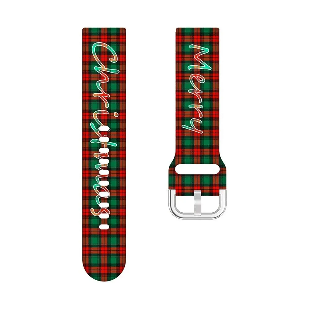 Christmas Watch Straps compatible with the Polar Grit X2 Pro