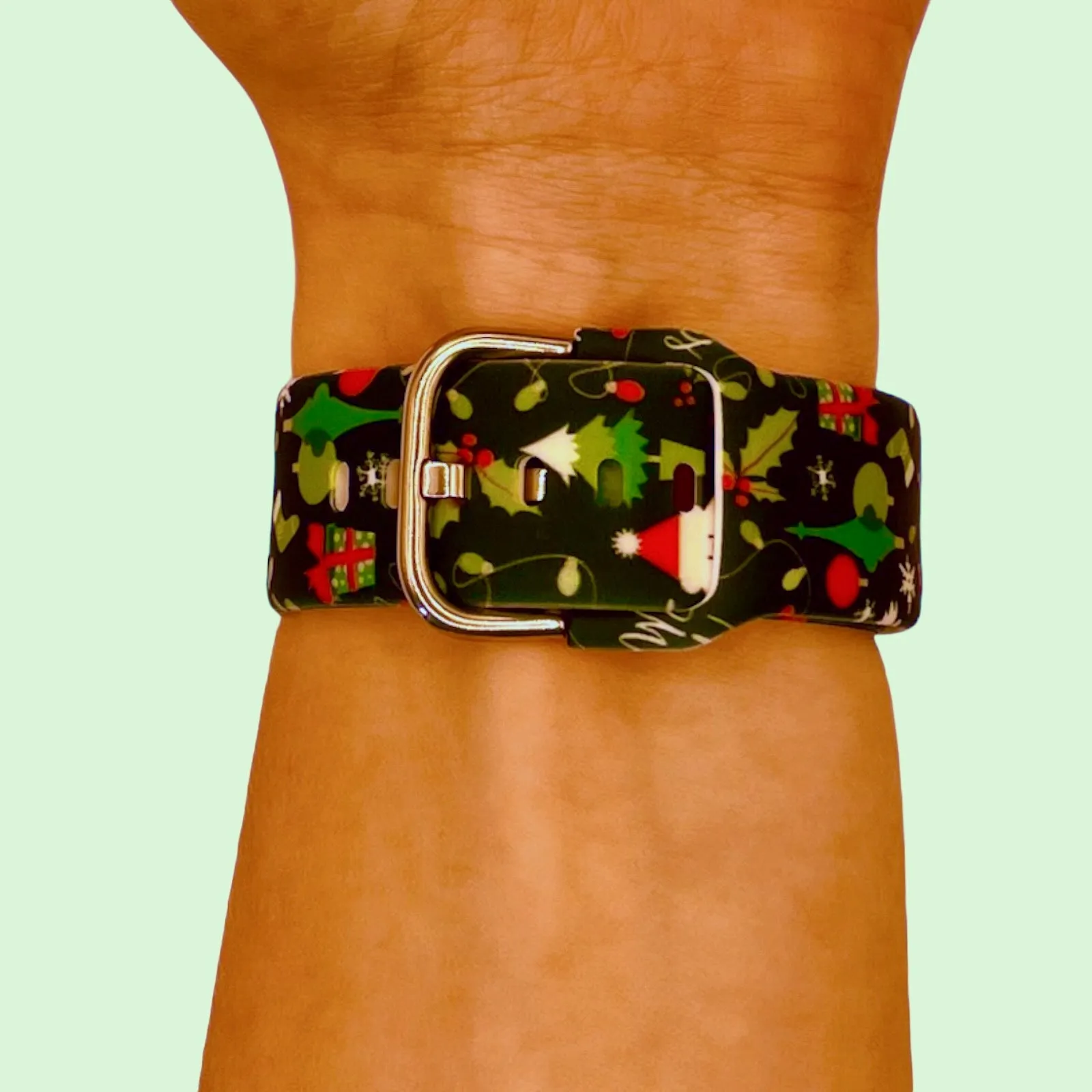 Christmas Watch Straps compatible with the Polar Grit X2 Pro