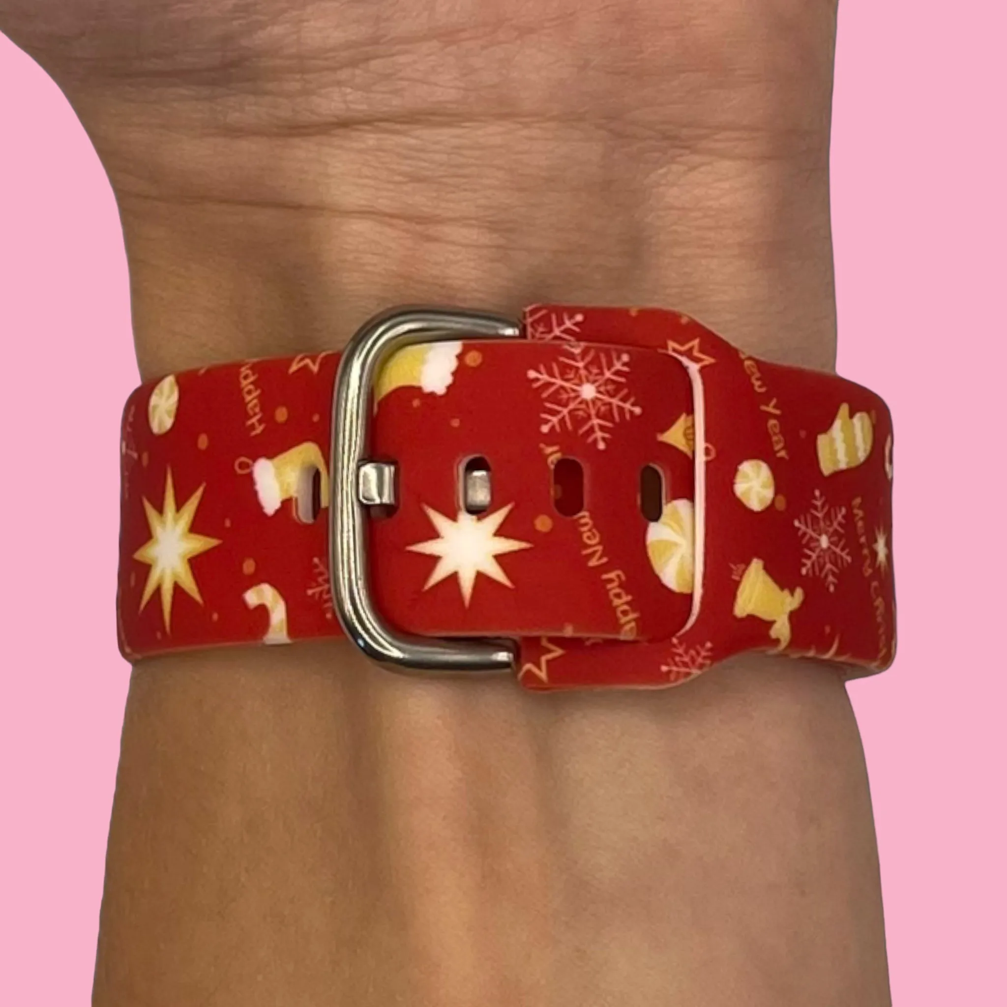 Christmas Watch Straps compatible with the Polar Grit X2 Pro
