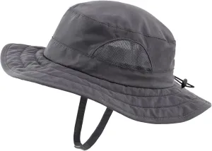 Connectyle Kids Sun Hat for Boys Girls Wide Brim Bucket Hat UPF 50  Sun Protection Hat Breathable Summer Beach Hat