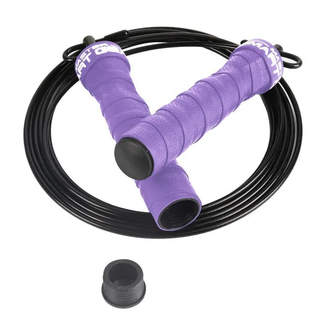 CrossFit Jump Rope Speed & Weighted Jump Ropes Adjustable Wire