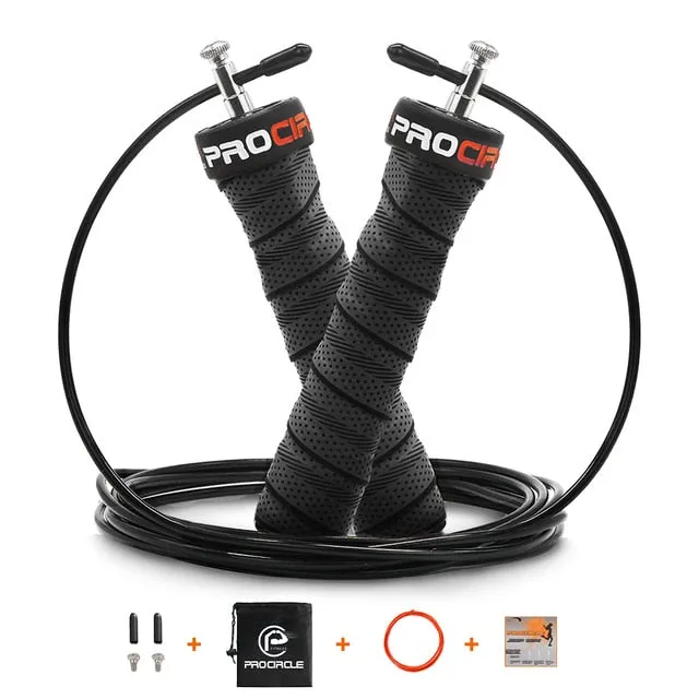 CrossFit Jump Rope Speed & Weighted Jump Ropes Adjustable Wire