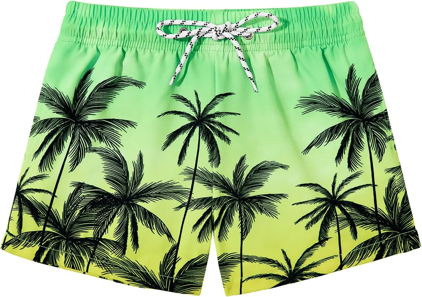 CULACCINO Boys Swim Trunks Boxer Brief Liner Anti Chafe Toddler Swim Shorts Boy Bathing Suit with Compression Liner 2-16T