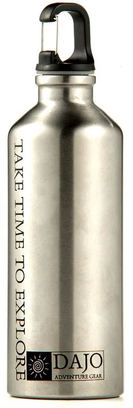 Dajo 750 mL Stainless Steel Clip Bottle