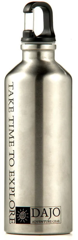Dajo 750 mL Stainless Steel Clip Bottle
