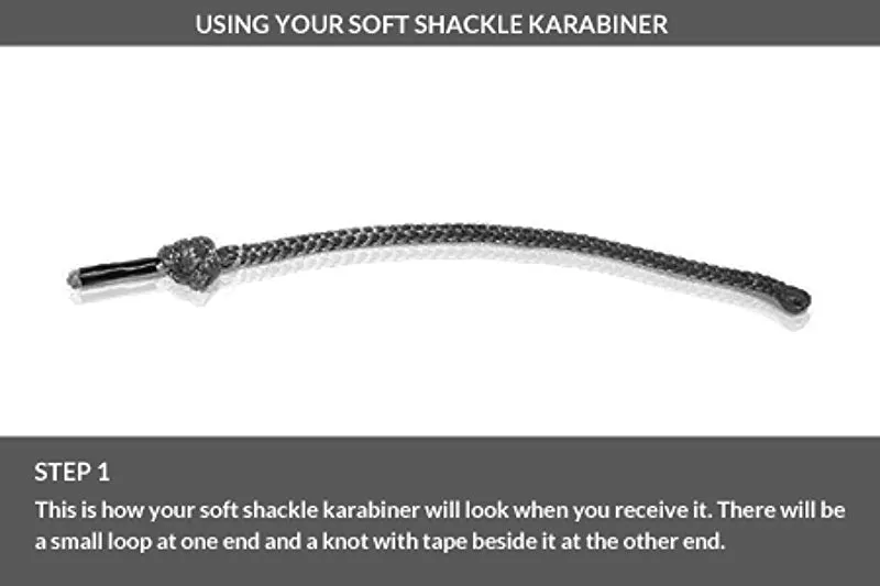 DD Hammocks Soft Shackle Carabiners x 2
