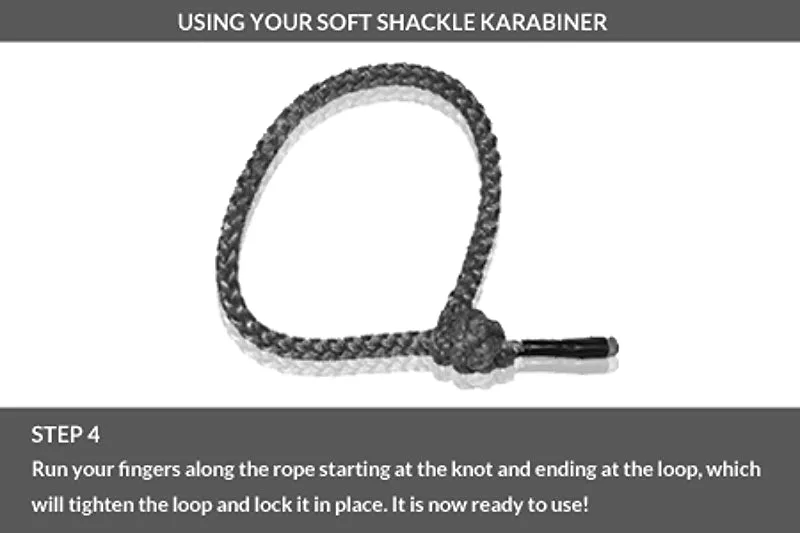 DD Hammocks Soft Shackle Carabiners x 2