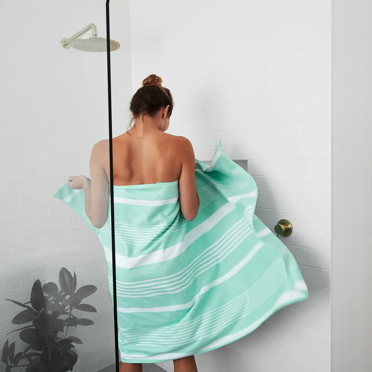 Dock & Bay Bath Towels - Eucalyptus Green - Outlet