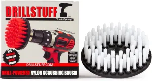Drill Brush - Boat Accessories - Hull and Deck- Cleaning Supplies - Spin Brush - Fiberglass, Aluminum, Gel Coat, Wood, Painted - Kayak - Raft - Jet Ski - Fishing Boat - Inflatable - Hull Cleaner
