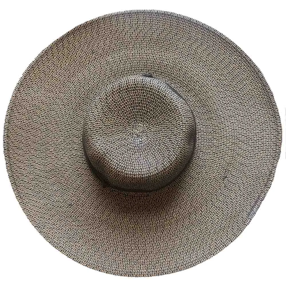 Extra Wide Brim Sun Hat with Chin Strap - Milani Hats