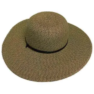 Extra Wide Brim Sun Hat with Chin Strap - Milani Hats