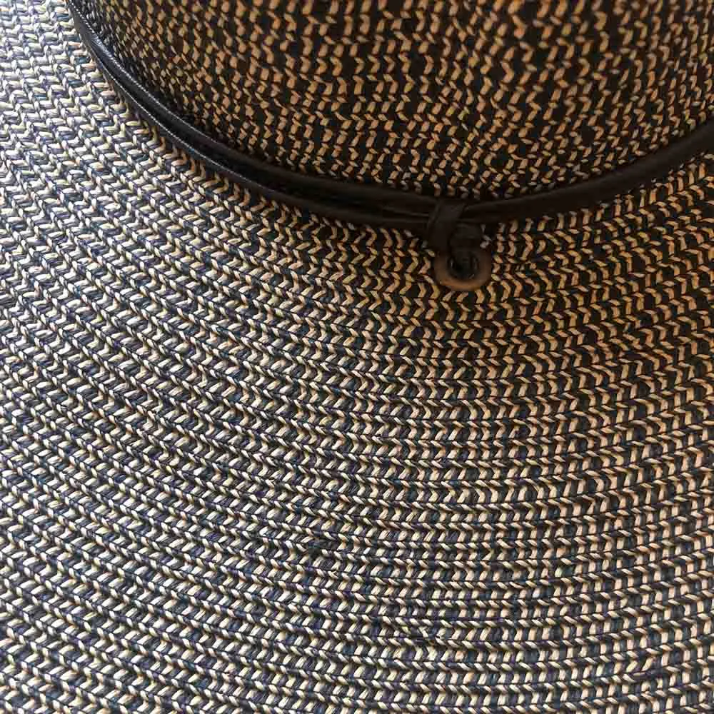 Extra Wide Brim Sun Hat with Chin Strap - Milani Hats