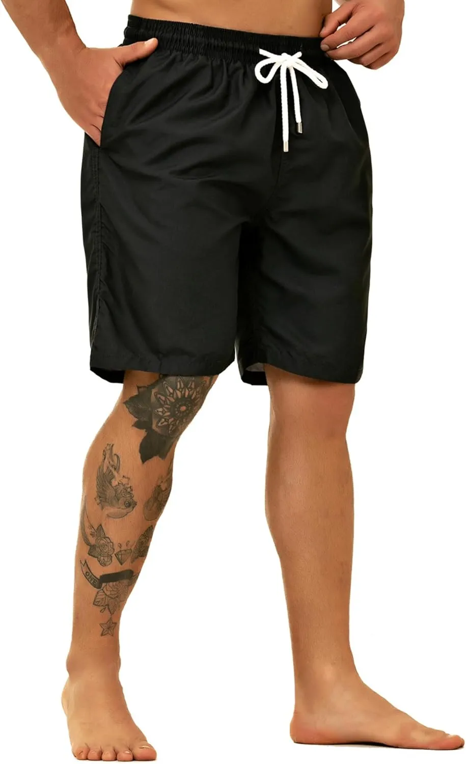 KAILUA SURF Big and Tall Mens Swim Trunks, 9" Mens Designer Bathing Suit Boardshorts