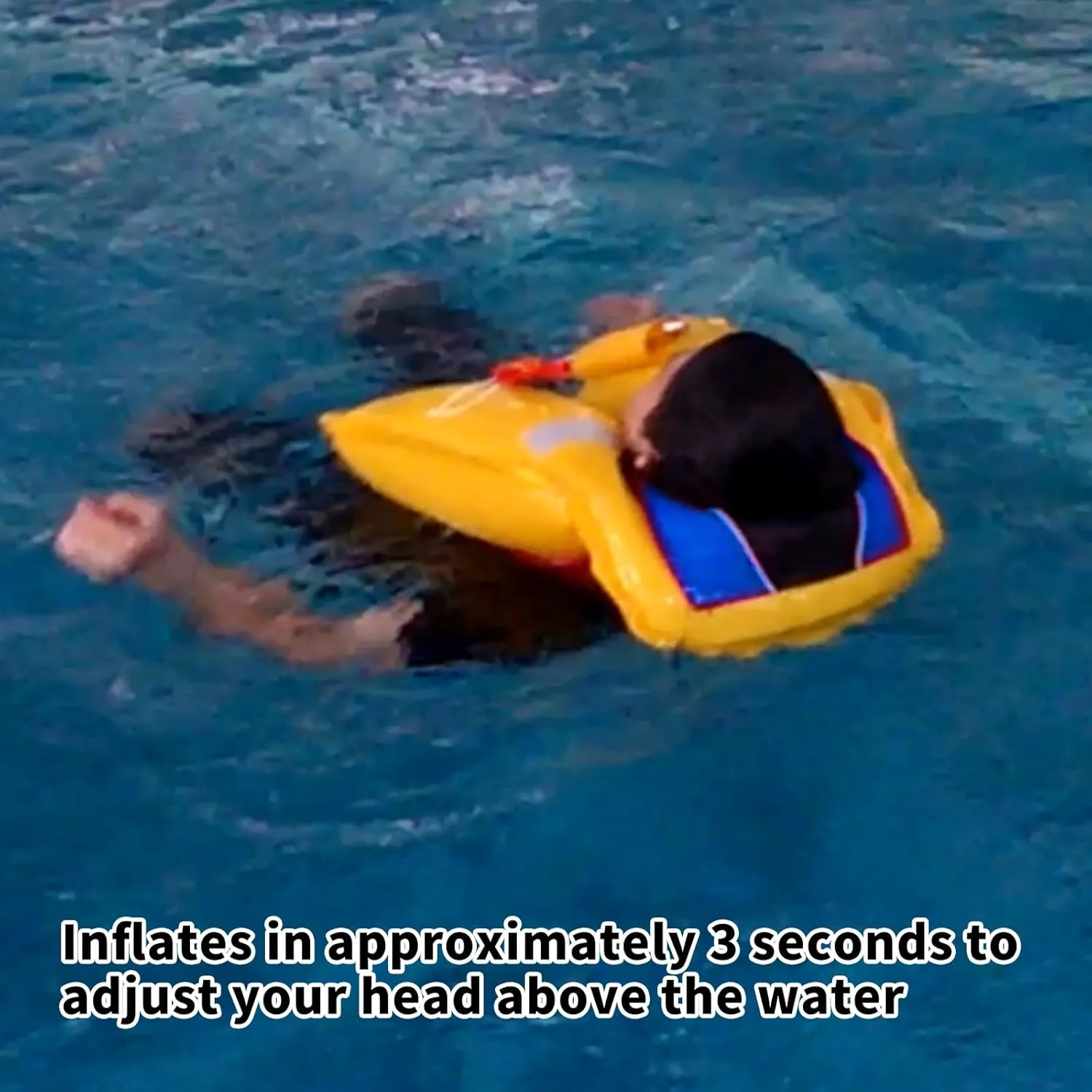 Manual Inflatable Life Jacket|Life Vest for Adults|PFD Low Profile|Supports up to 330 lbs