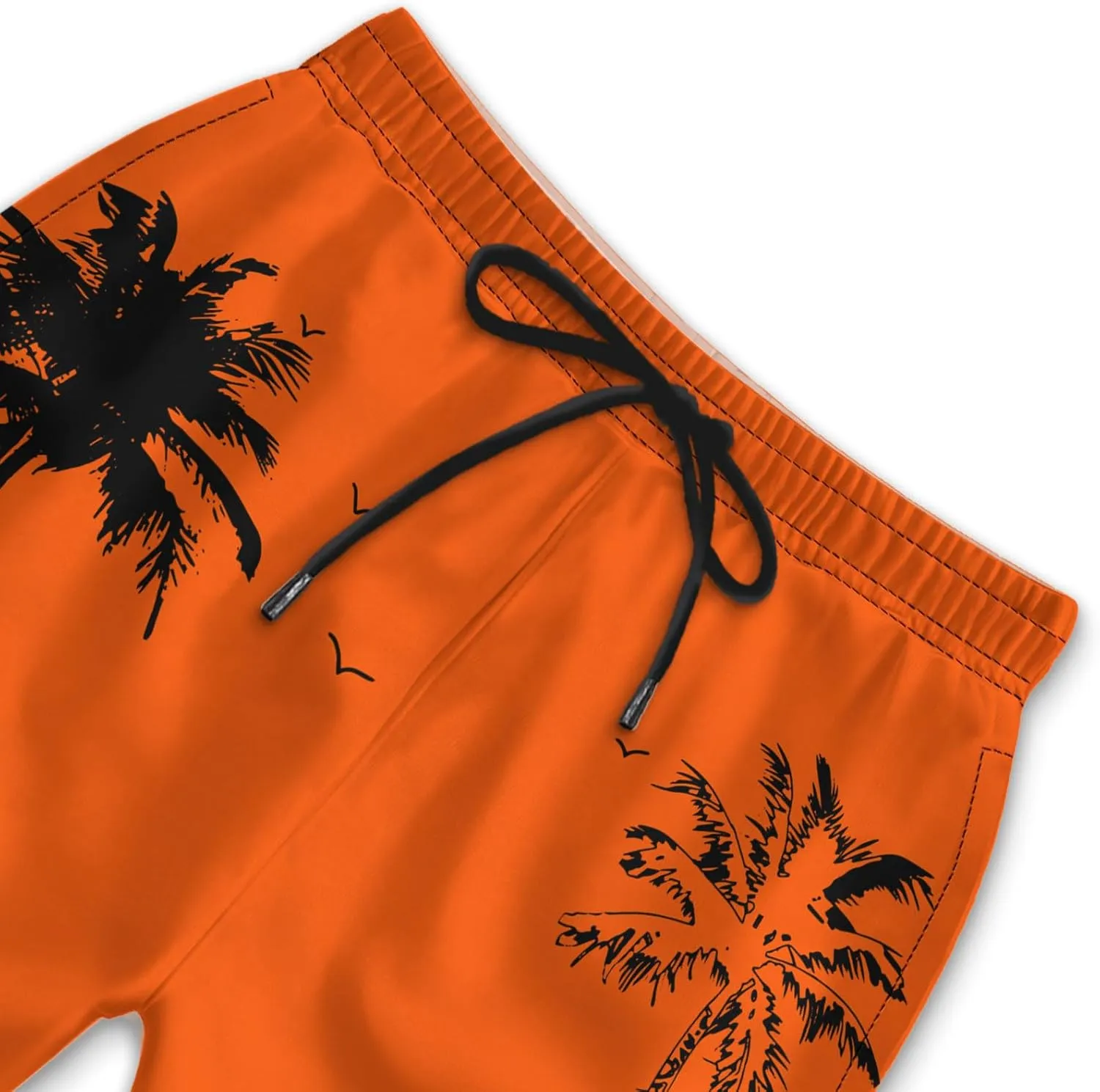 Men's Swim Trunks with Beach Print Quick Dry Swimsuits Board Shorts with Pockets Summer Gifts