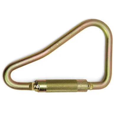 Miller Large D-Shaped Steel Carabiner 2 in. Gate Opening 18D-1/