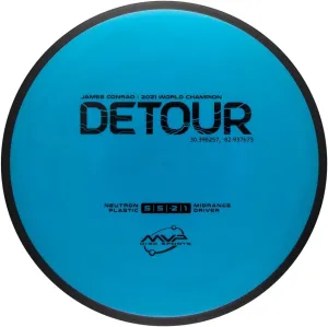MVP Disc Sports Neutron Detour James Conrad Edition Disc Golf Midrange (Colors May Vary)