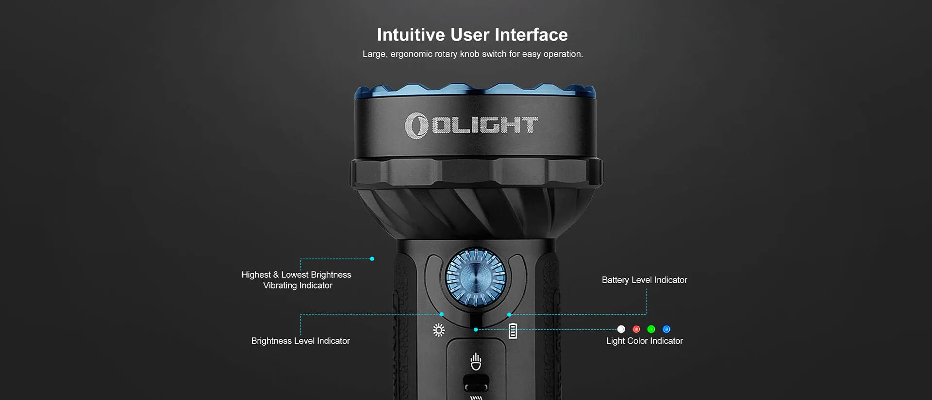 Olight Marauder Mini 7000 Lumen Super Bright Rechargeable Flashlight
