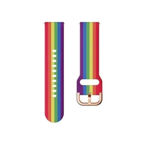 Rainbow Watch Straps compatible with the Ryze Flex Smart Watch