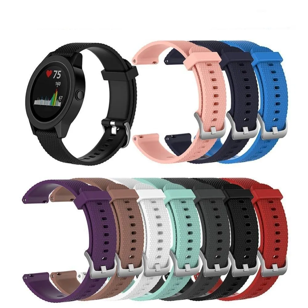 Replacement Silicone Watch Straps Compatible with the Vivoactive 4
