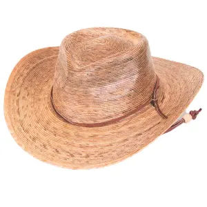 Sierra Burnt Palm Leaf Western Hat - Tula Hats