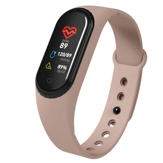 Smart Band Blood Pressure Measurement Pedometer Fitness Tracker Watch Smart Bracelet Women Men Waterproof For Android Ios