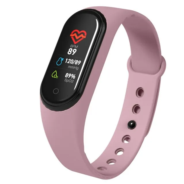 Smart Band Blood Pressure Measurement Pedometer Fitness Tracker Watch Smart Bracelet Women Men Waterproof For Android Ios