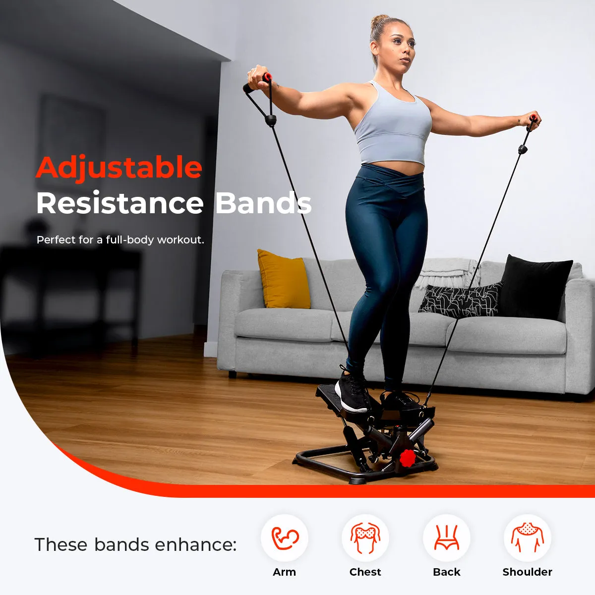 Smart Twist Exercise Stepper Machine