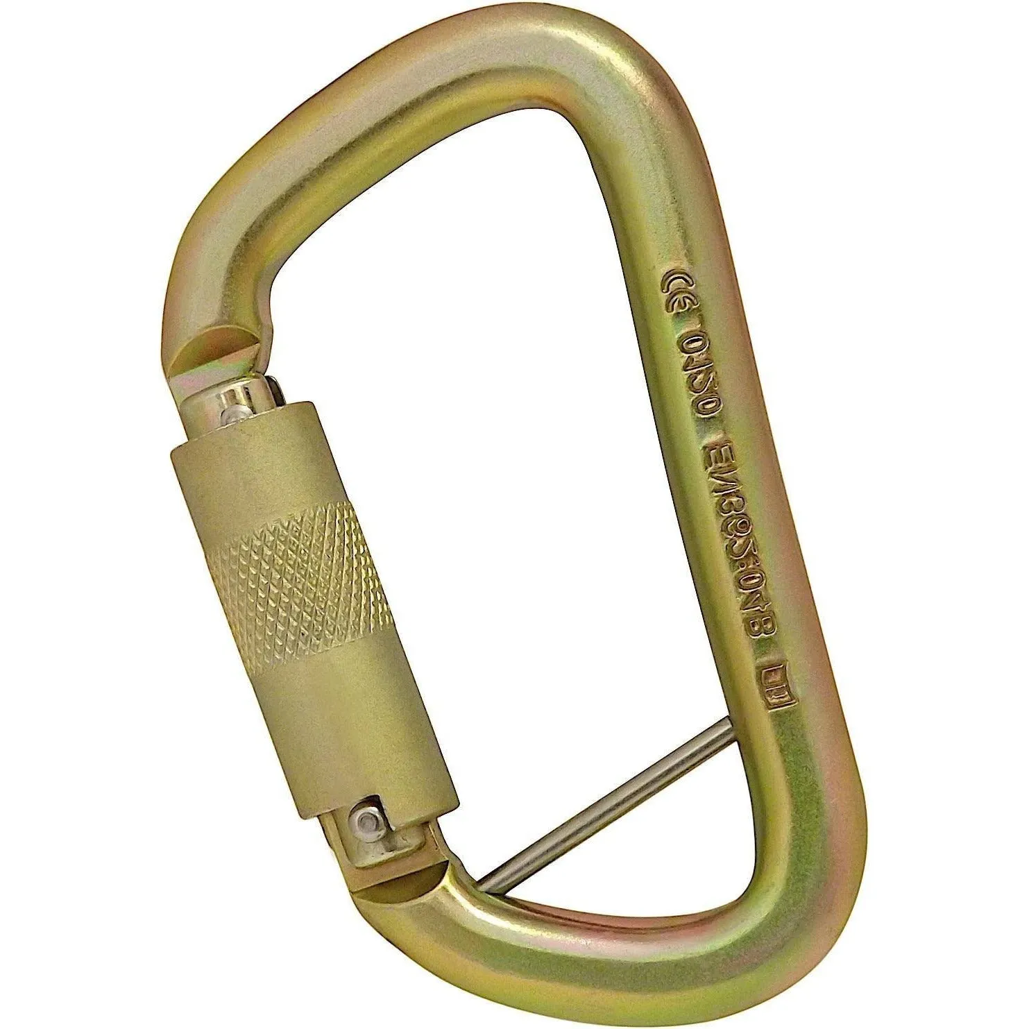 Steel Offset D Carabiner
