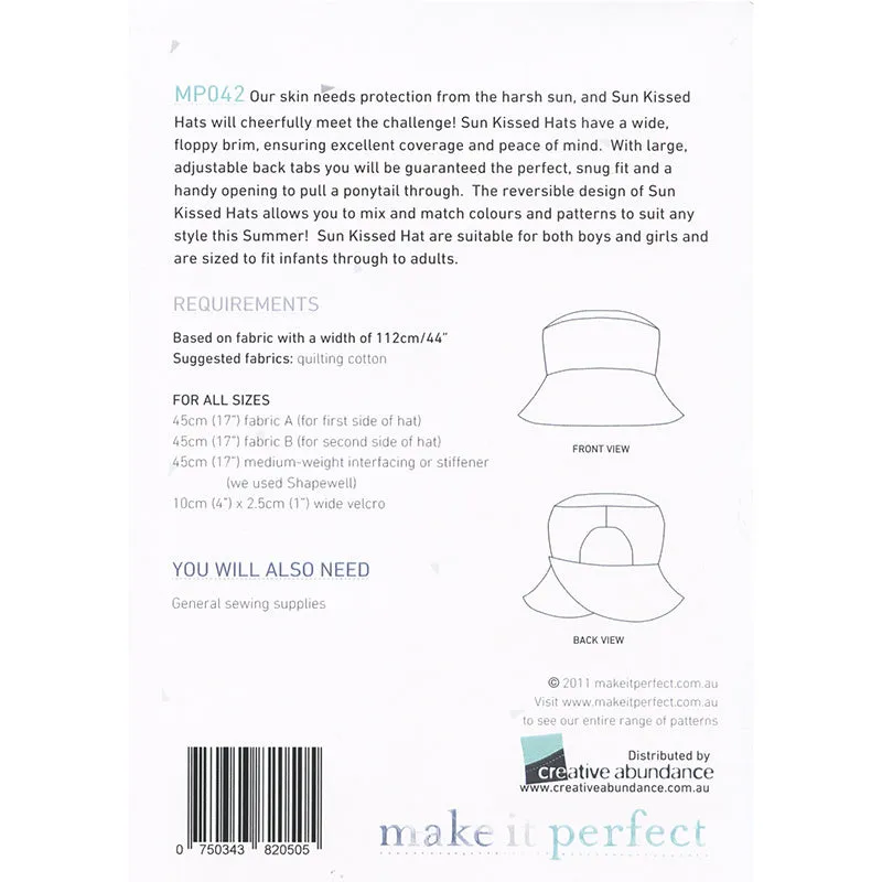 Sun Kissed Hat Pattern