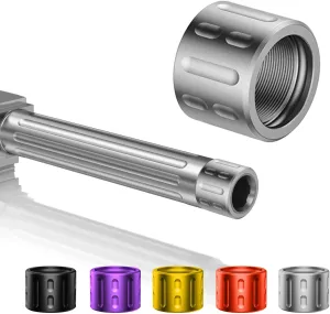 Thread Protector 1/2 * 28 Fits 9MM, .22LR, .357 Sig Aluminum More Color Option