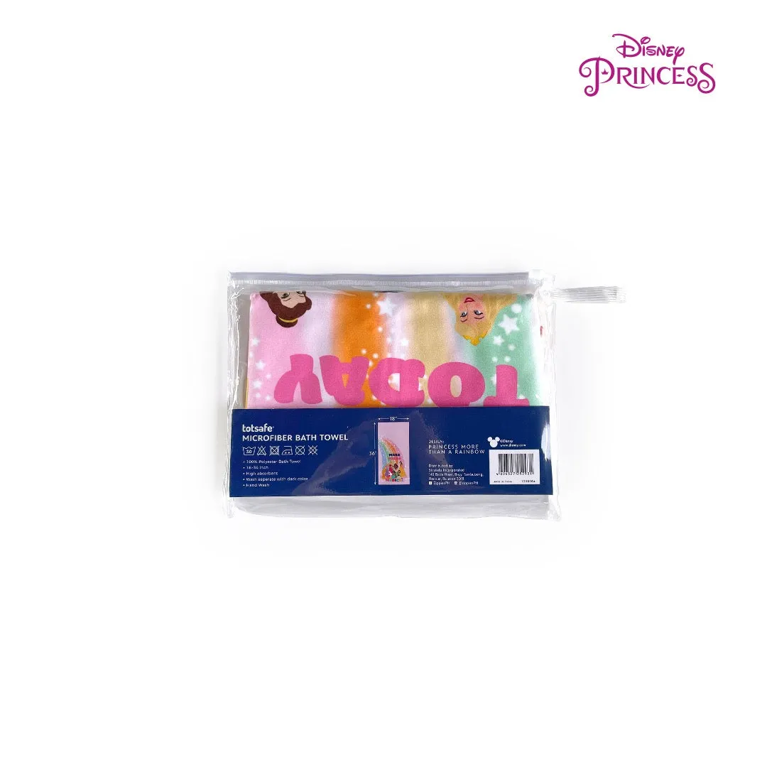 Totsafe Disney Quick Dry Microfiber Towels: Disney Princess (More Than A Rainbow)