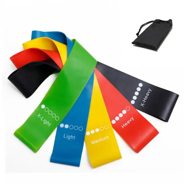 Travel Resistance Bands Elastic Exercise Bands