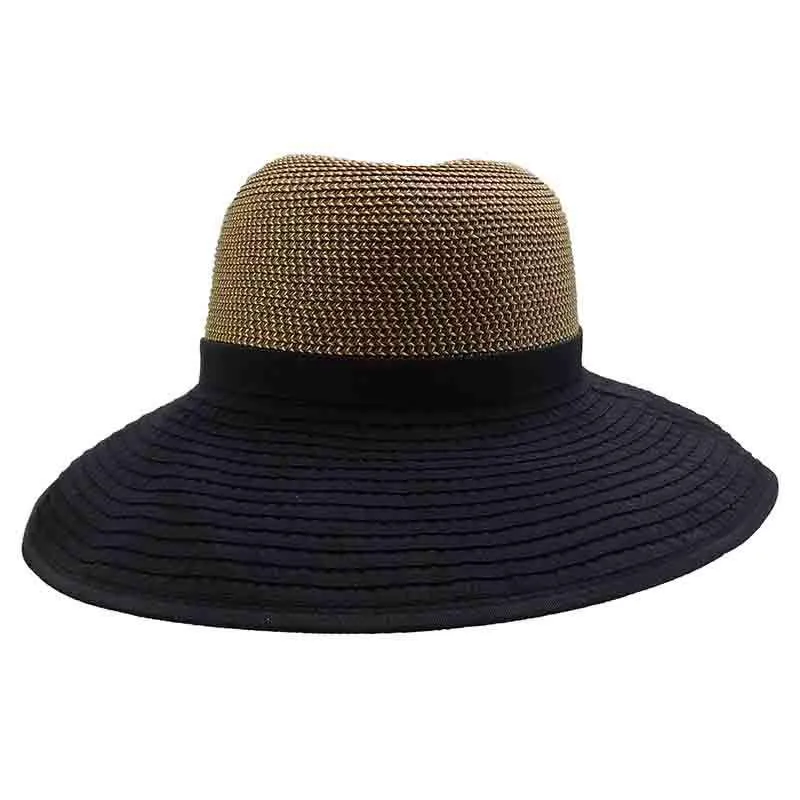 Two Tone Facesaver Hat by San Diego Hat Company