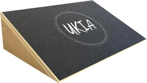 UKIA Slant Board for Squats - Slant Board Squat Wedge for Calf Stretching - Non-Slip 25 Degree Incline Knees Over Toes Weightlifting Equipment to Improve Athletic Performance