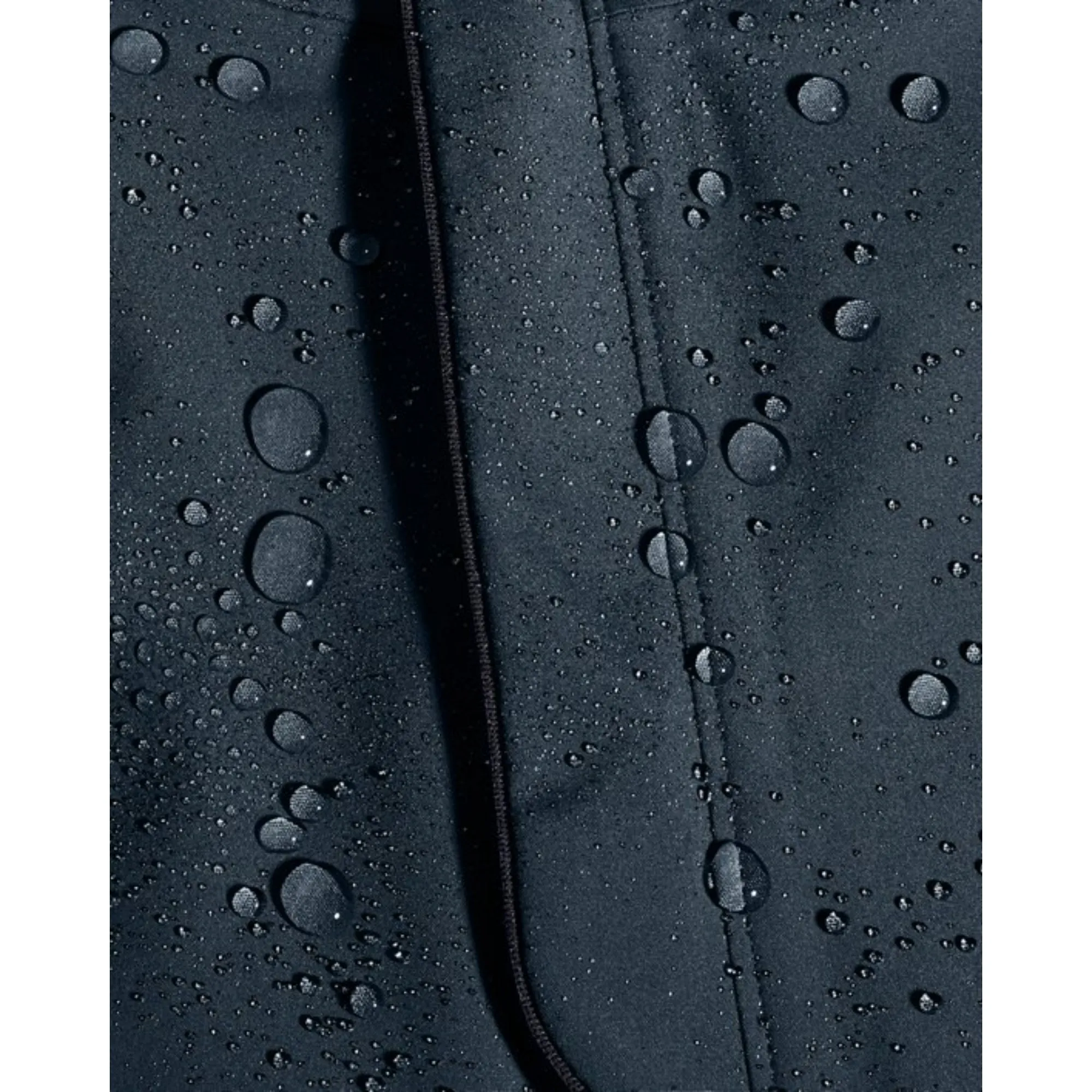 Under Armour Mens Spring Rain Jacket - BLACK/MECHANIC BLUE/MECHANIC BLUE
